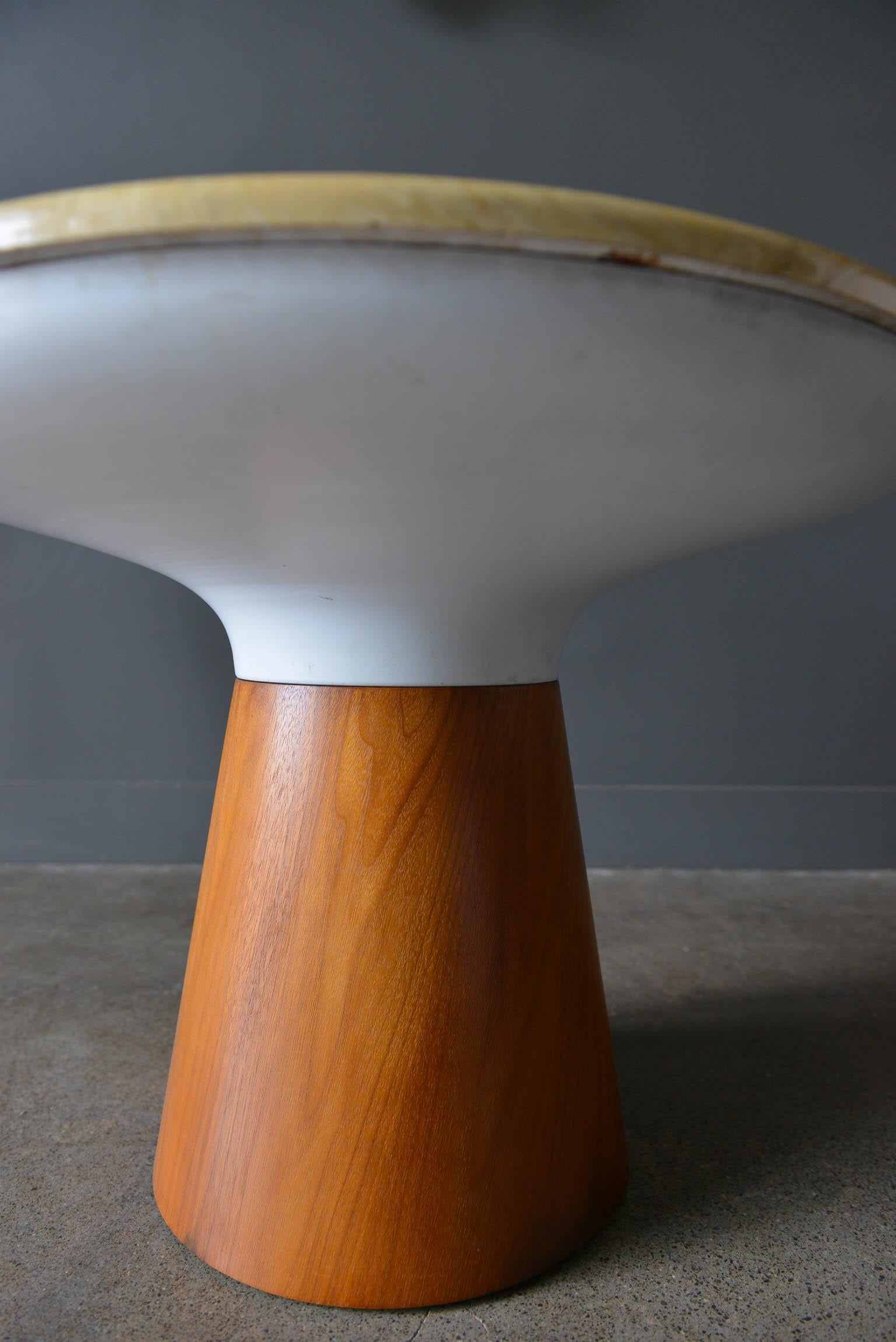 American Stone Occasional Table by Frank Rohloff for Brown Saltman, circa 1965