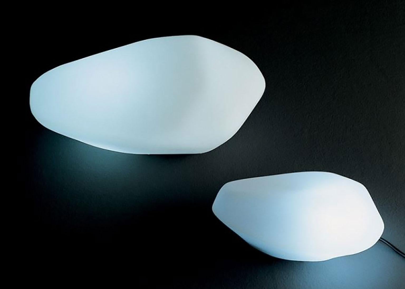italien Lampe de bureau Stone of Glass par Marta Laudani & Marco Romanelli pour Oluce en vente