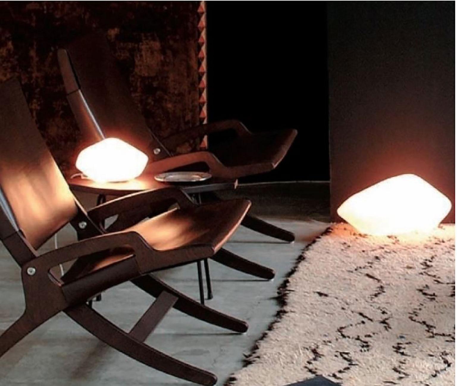 XXIe siècle et contemporain Lampe de bureau Stone of Glass par Marta Laudani & Marco Romanelli pour Oluce en vente