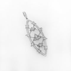 Stone Paris 18 Karat Gol White Diamonds Marie-Antoinette Pendant