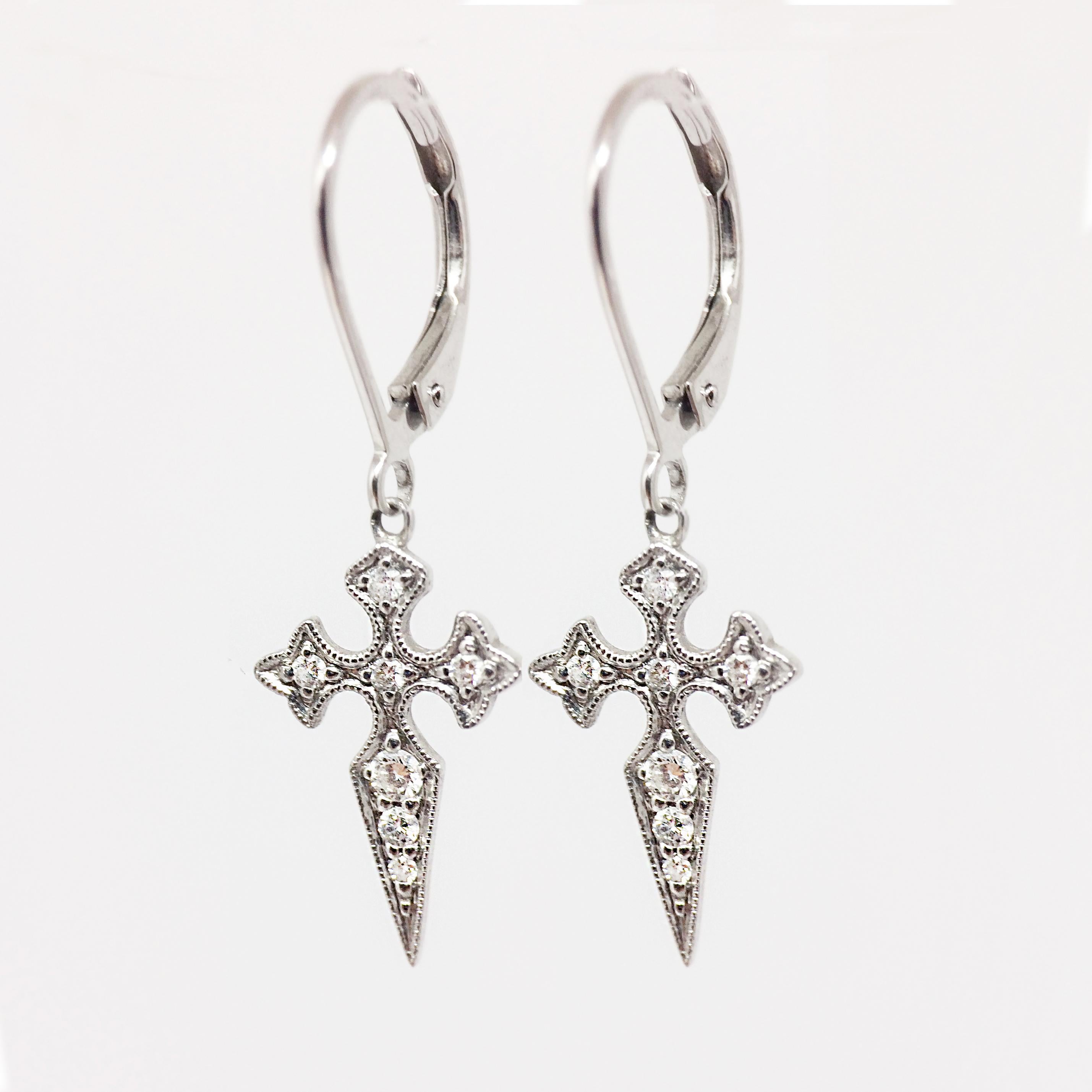 stone paris earrings