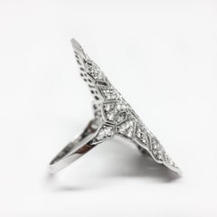 Stone Paris 18 Karat Gold White Diamonds Tess Ring