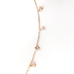 Stone Paris 18 Karat Gold White Diamonds Volupté Necklace