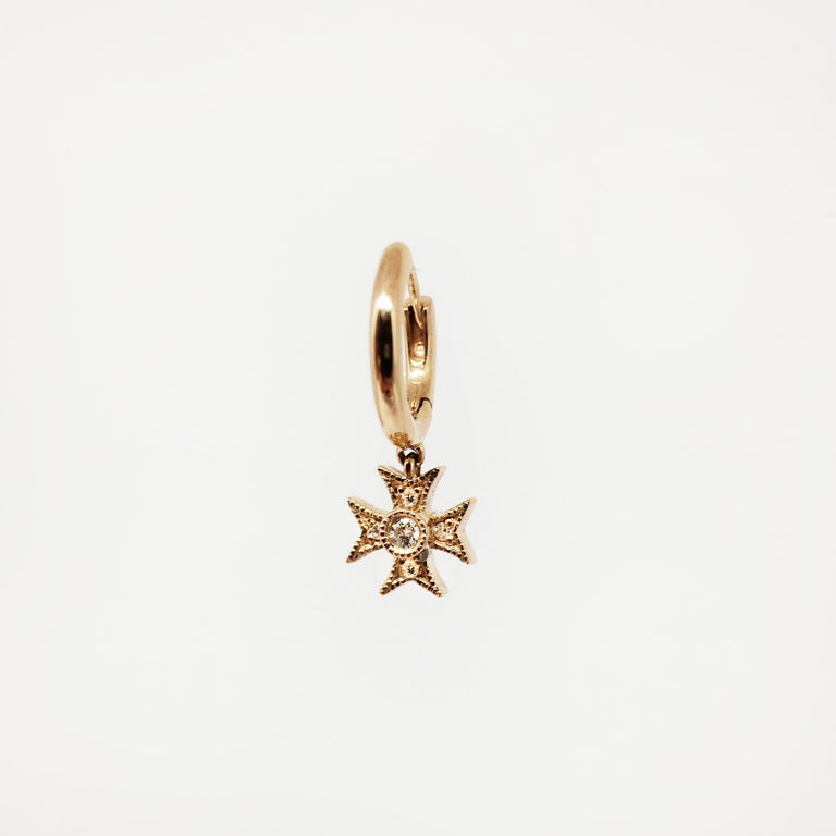Stone paris earrings