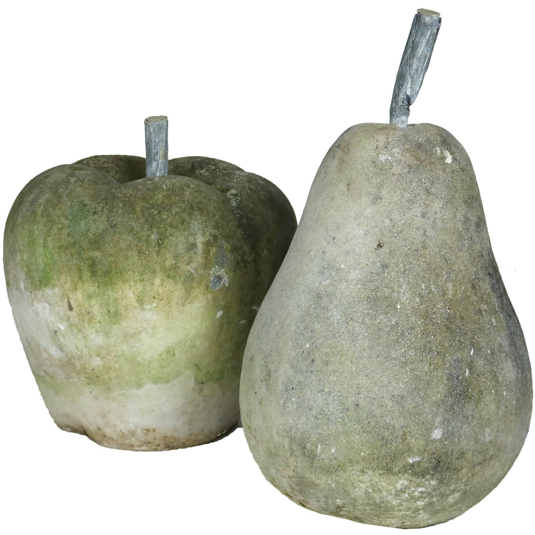 Stone Pear and Apple