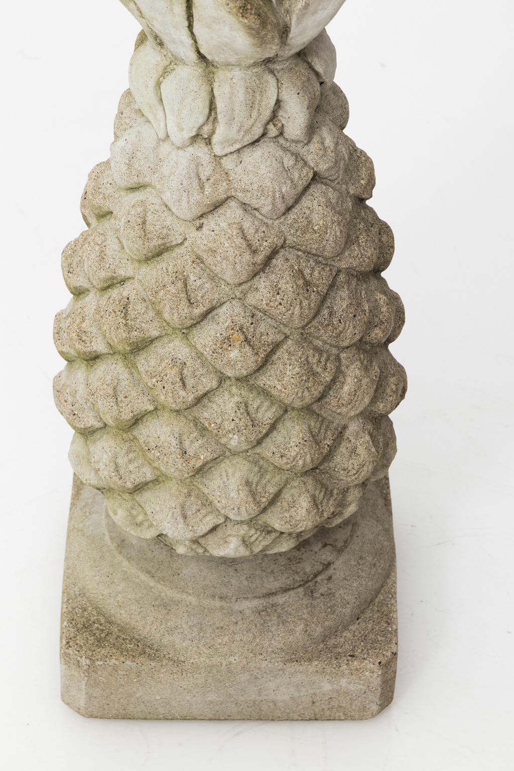 pineapple outdoor statue