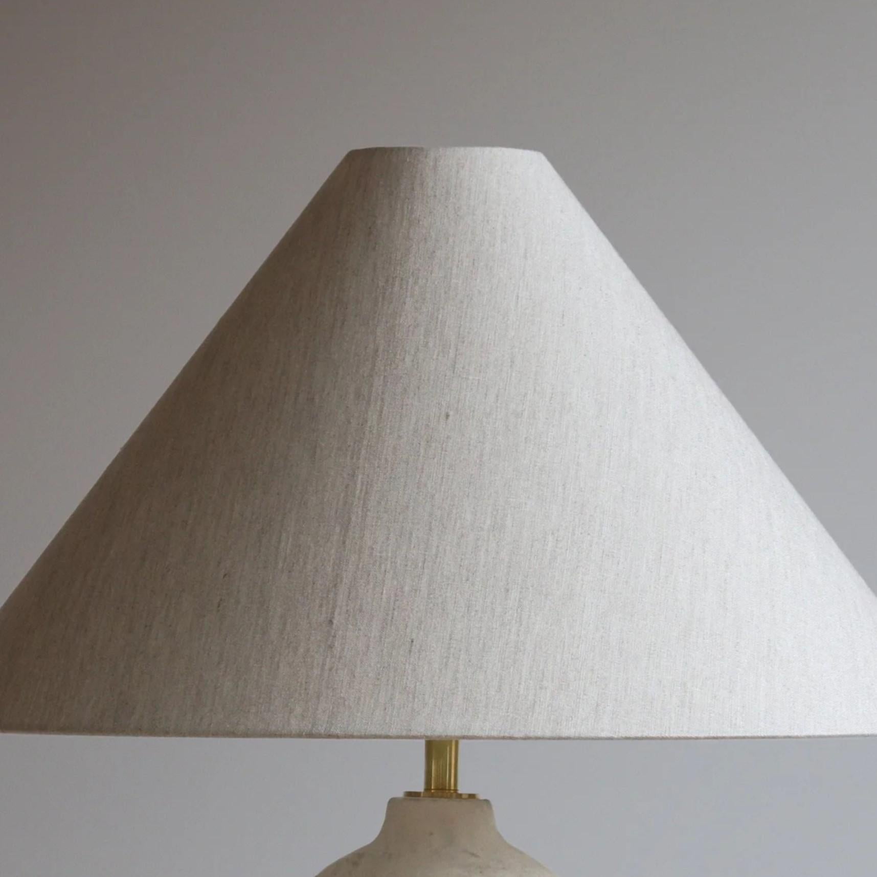 Post-Modern Stone Pollux 32 Table Lamp by  Danny Kaplan Studio For Sale