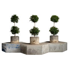 Antique Stone Pots, France circa 1910