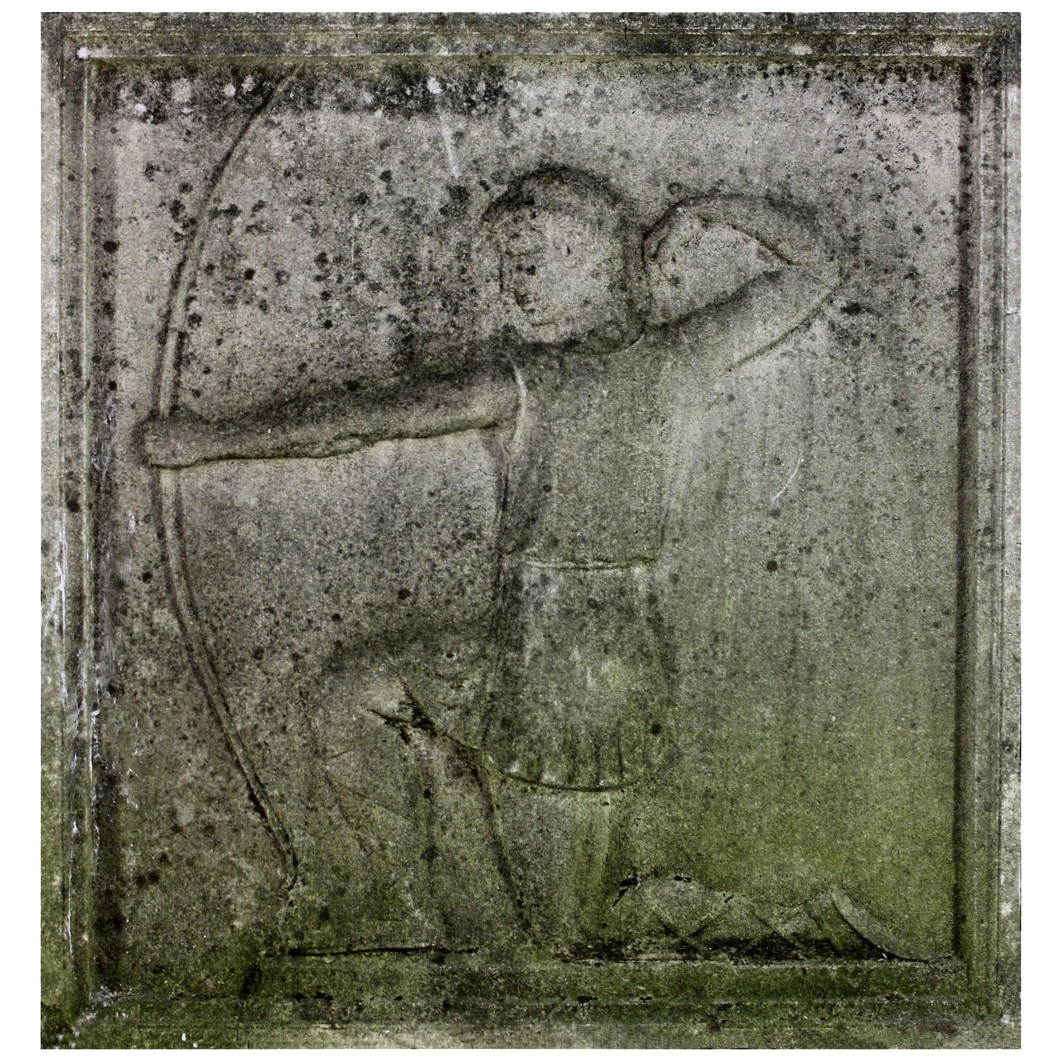 Stone Relief of an Archer