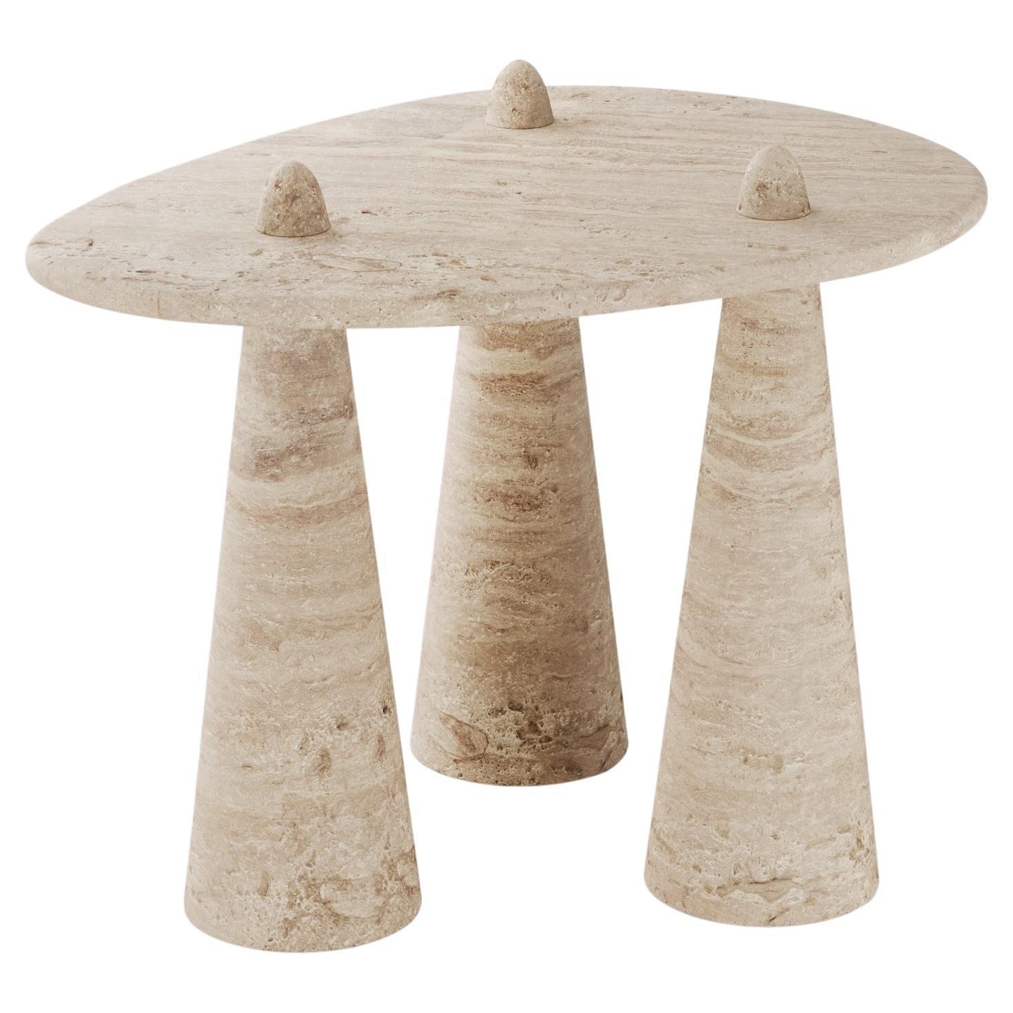 Stone Rino III Side Table by Studio Orth