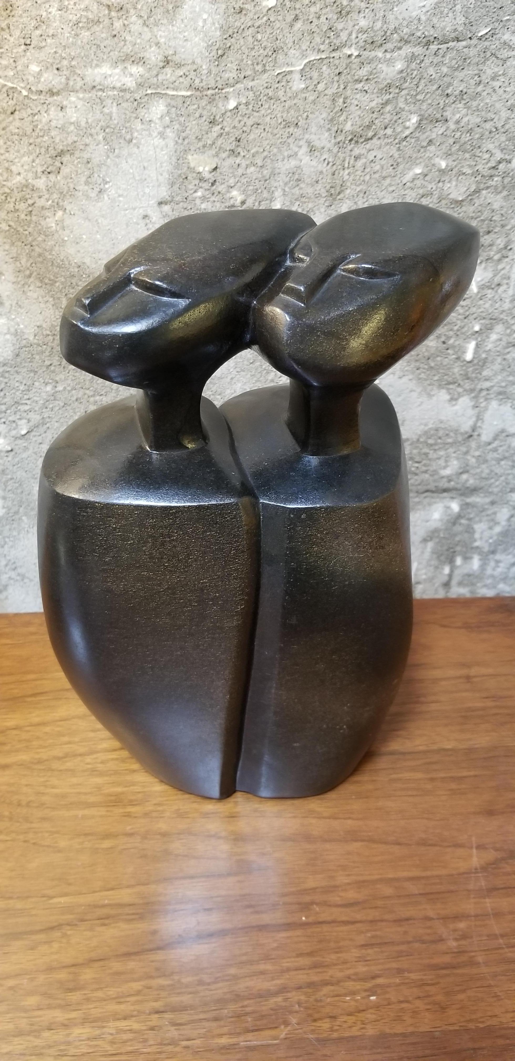Stone Sculpture by Nicholas Mukomberanwa In Excellent Condition For Sale In Fulton, CA