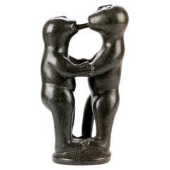 Stone Sculpture In Inuit Style By Richard Rabson