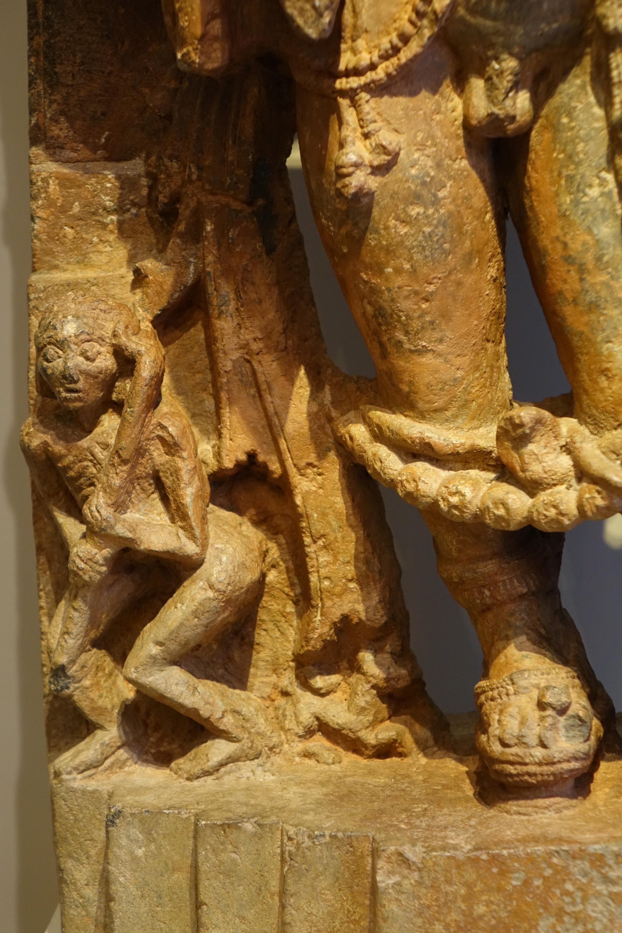 Indian “Stone Sculpture Representing the God Shiva”, South India, 13th Century For Sale