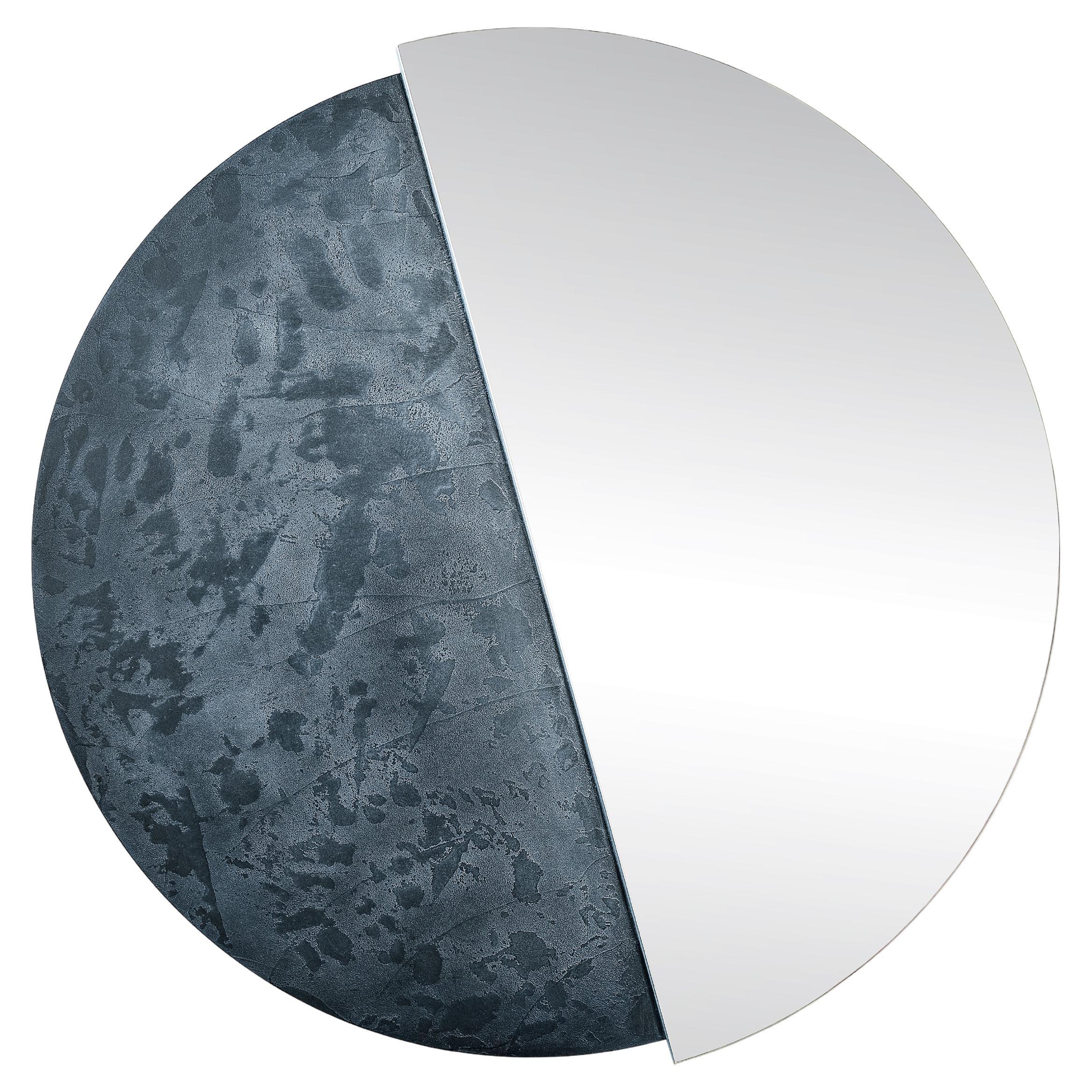 Stone Silver Eclisse 1200 Round Mirror by Disain1971
