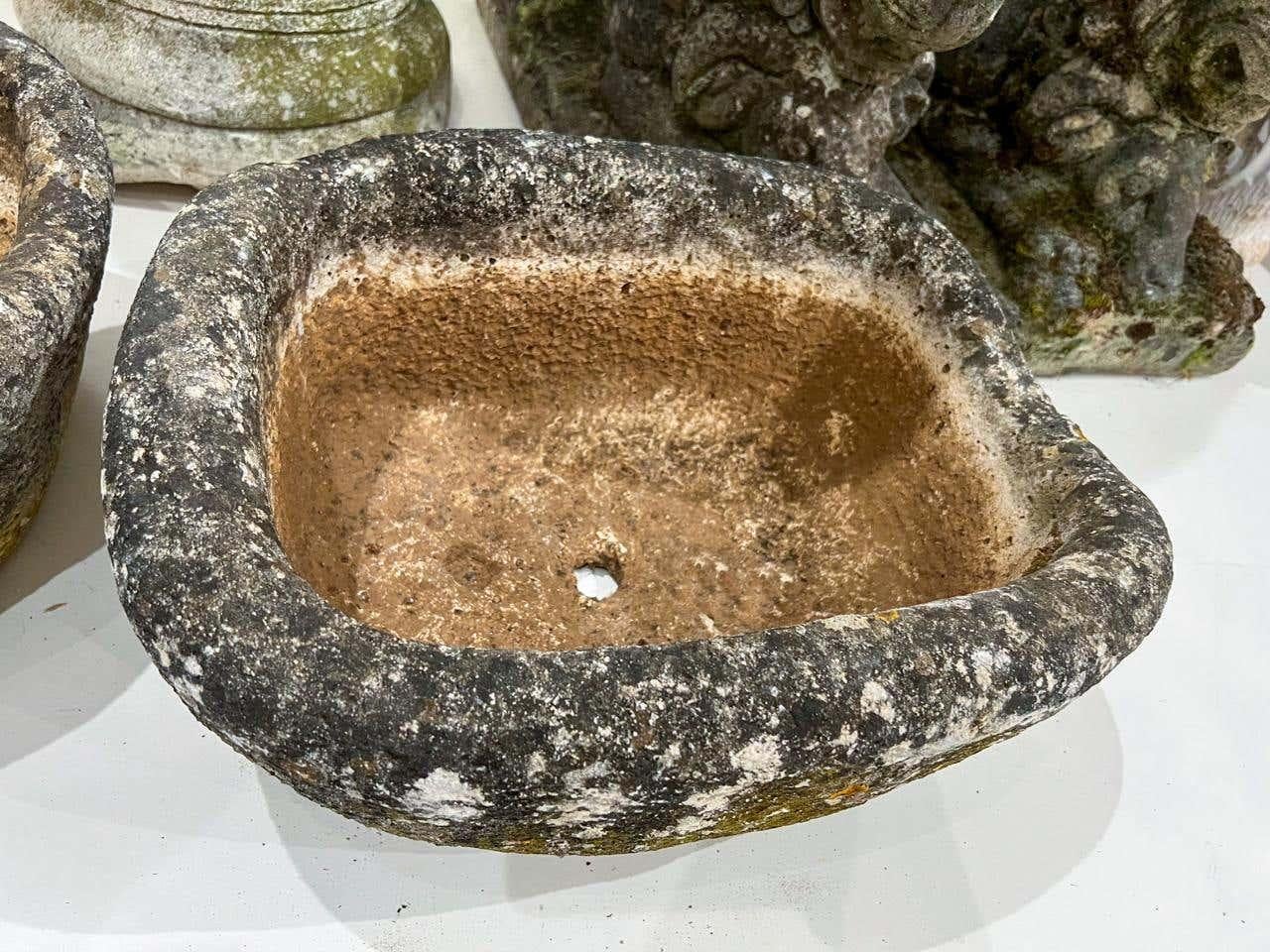 Stone Sink, 18th Century In Good Condition In New Orleans, LA