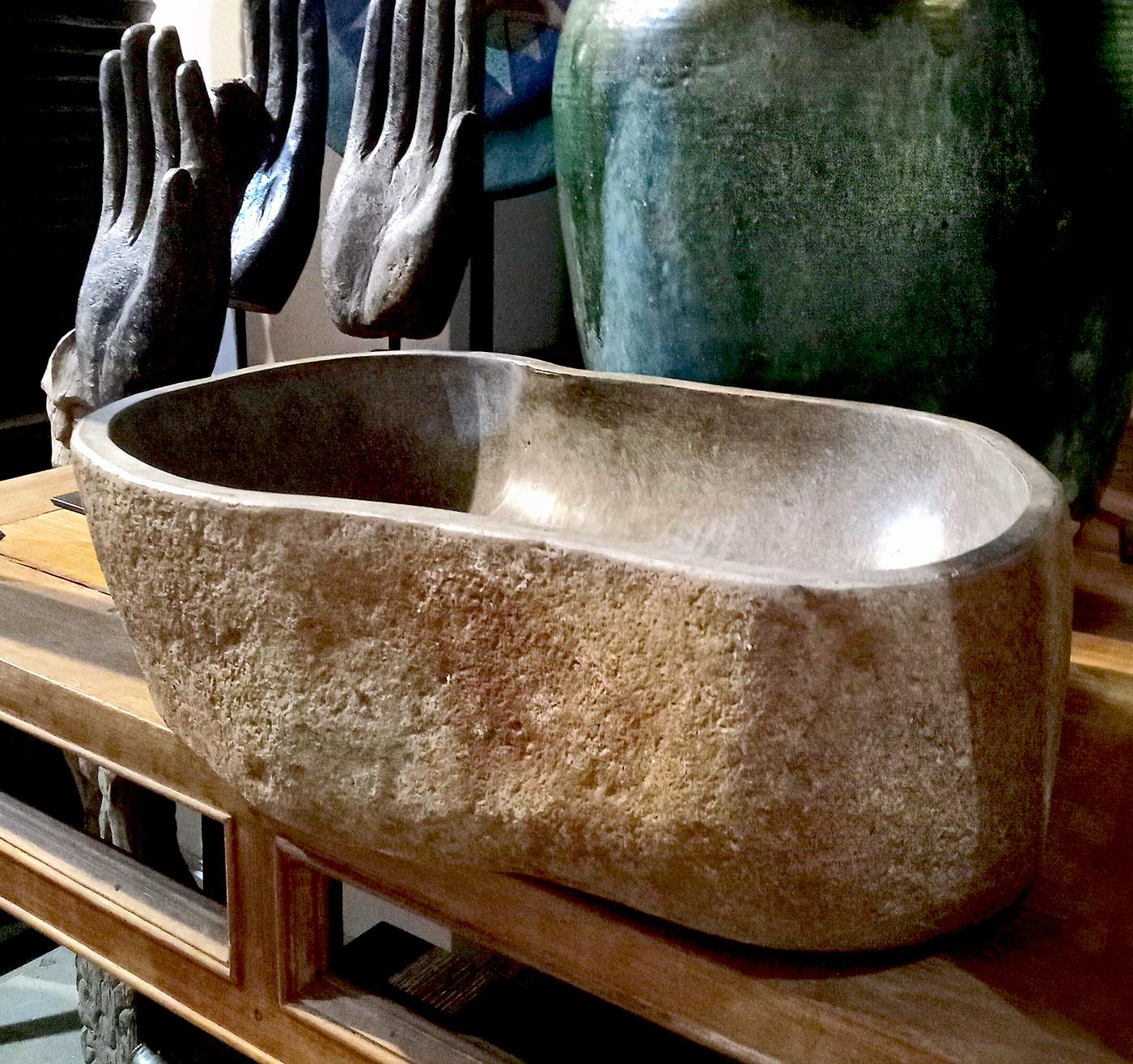 Stone Sink or Basin from Indonesia 10