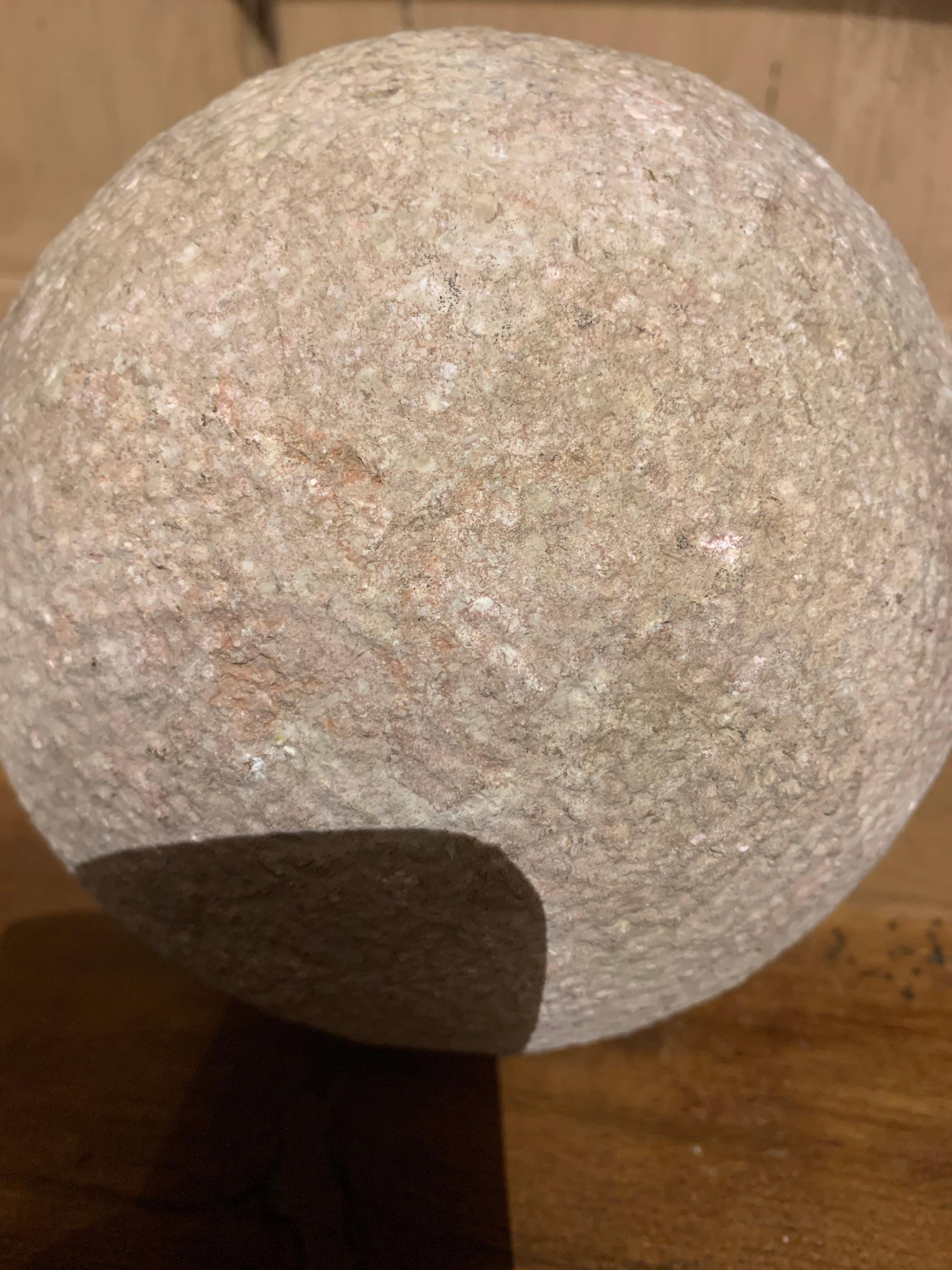 Sandstone Stone Sphere