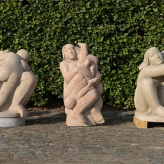Stone Statue by Jan Keustermans