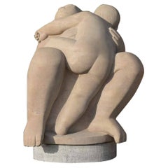 Stone Statue by Jan Keustermans