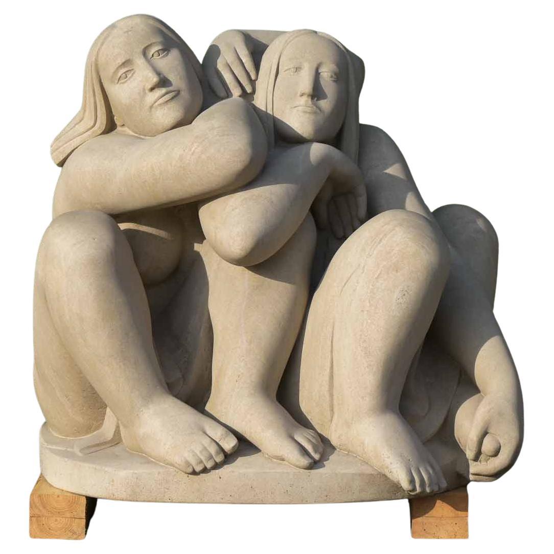 Stone Statue by Jan Keustermans