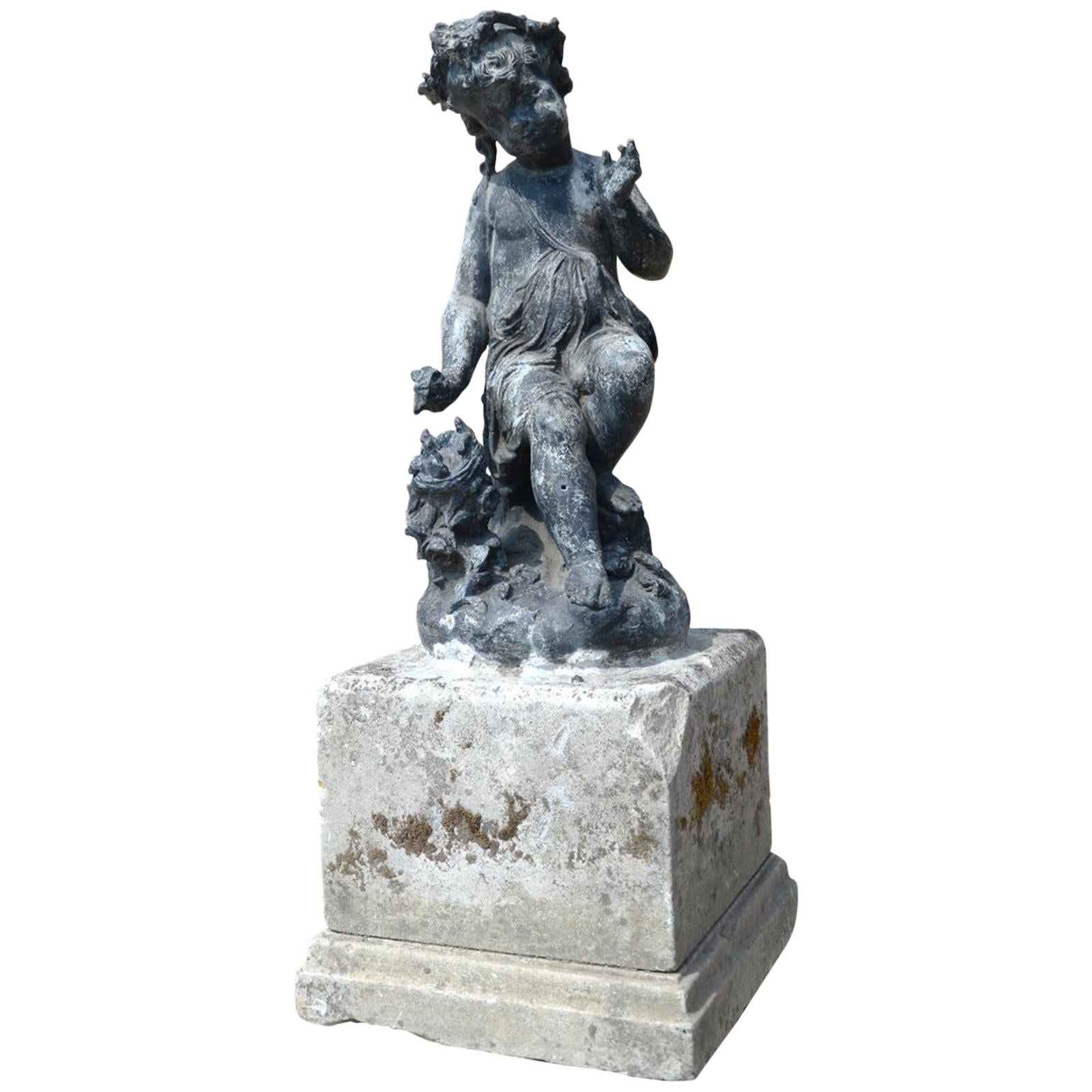 Bird Girl Statue 12 For Sale on 1stDibs