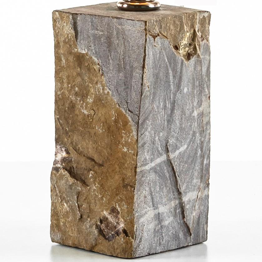 Stone Table Lamp by Egg Designs In New Condition In Geneve, CH