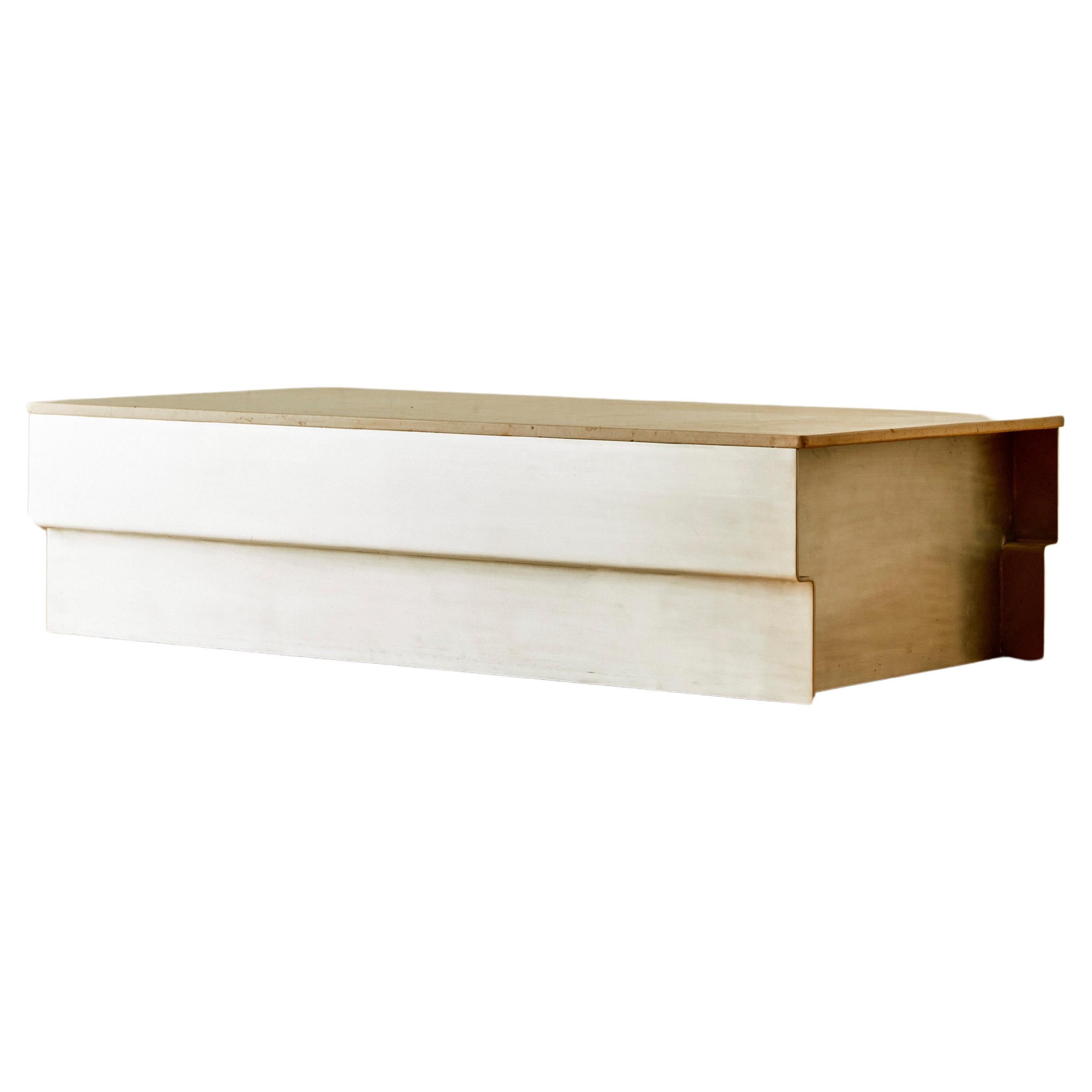 Table basse à plateau en pierre par Ilan Dei Studio en vente