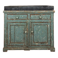 Stone Top Garden Potting Table