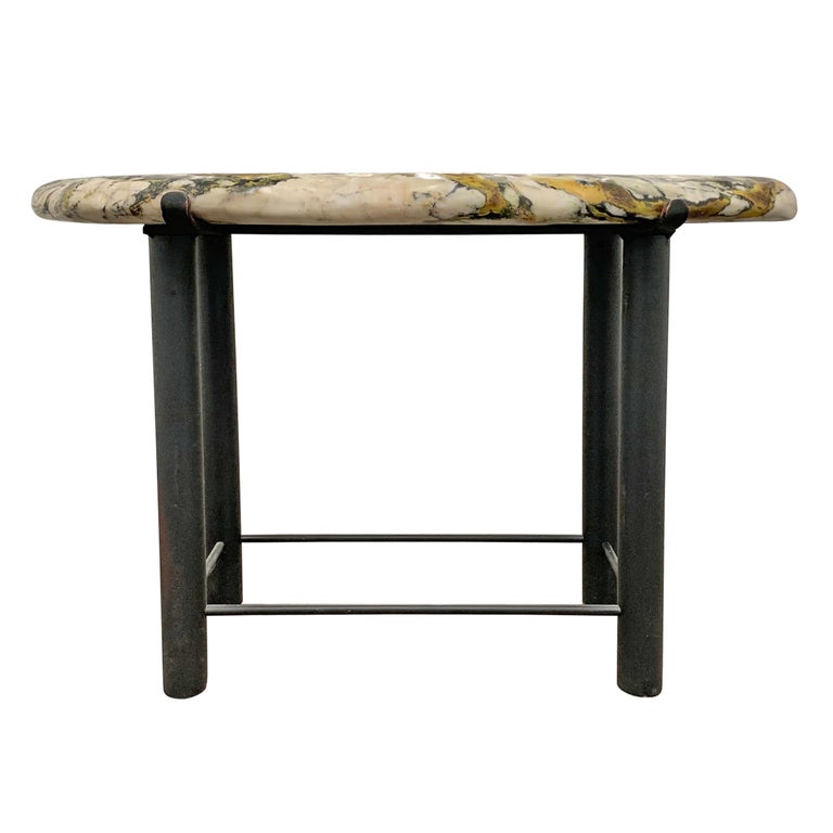 Stone Top Side Table at 1stDibs stone top end table, stone top accent