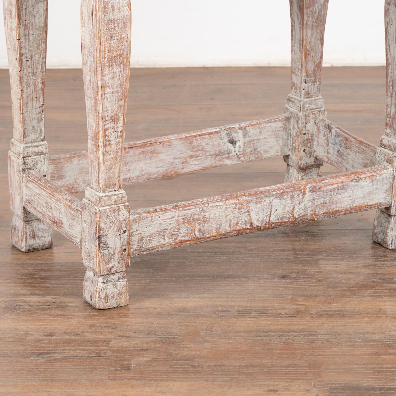 Stone Top Side Table Small Console Table, Sweden circa 1800-40 3