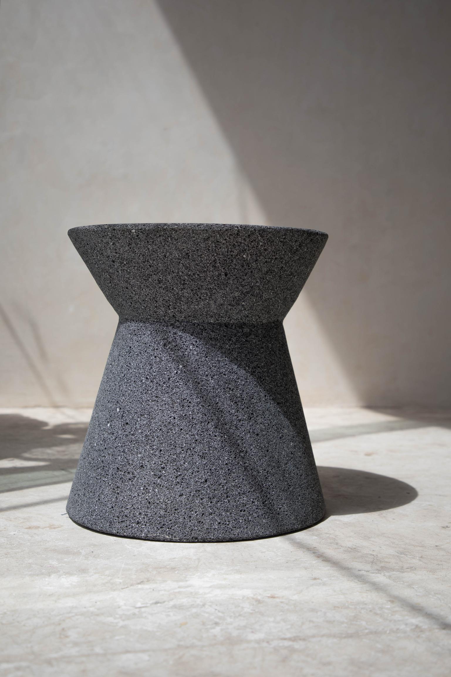 Stone totem 09 by Daniel Orozco
Material: Volcanic rock.
Dimensions: D 35 x H 45 cm

Volvanic rock Totem.

Daniel Orozco Estudio
We are an inclusive interior design estudio, who love to work with fabrics and natural textiles in makes our