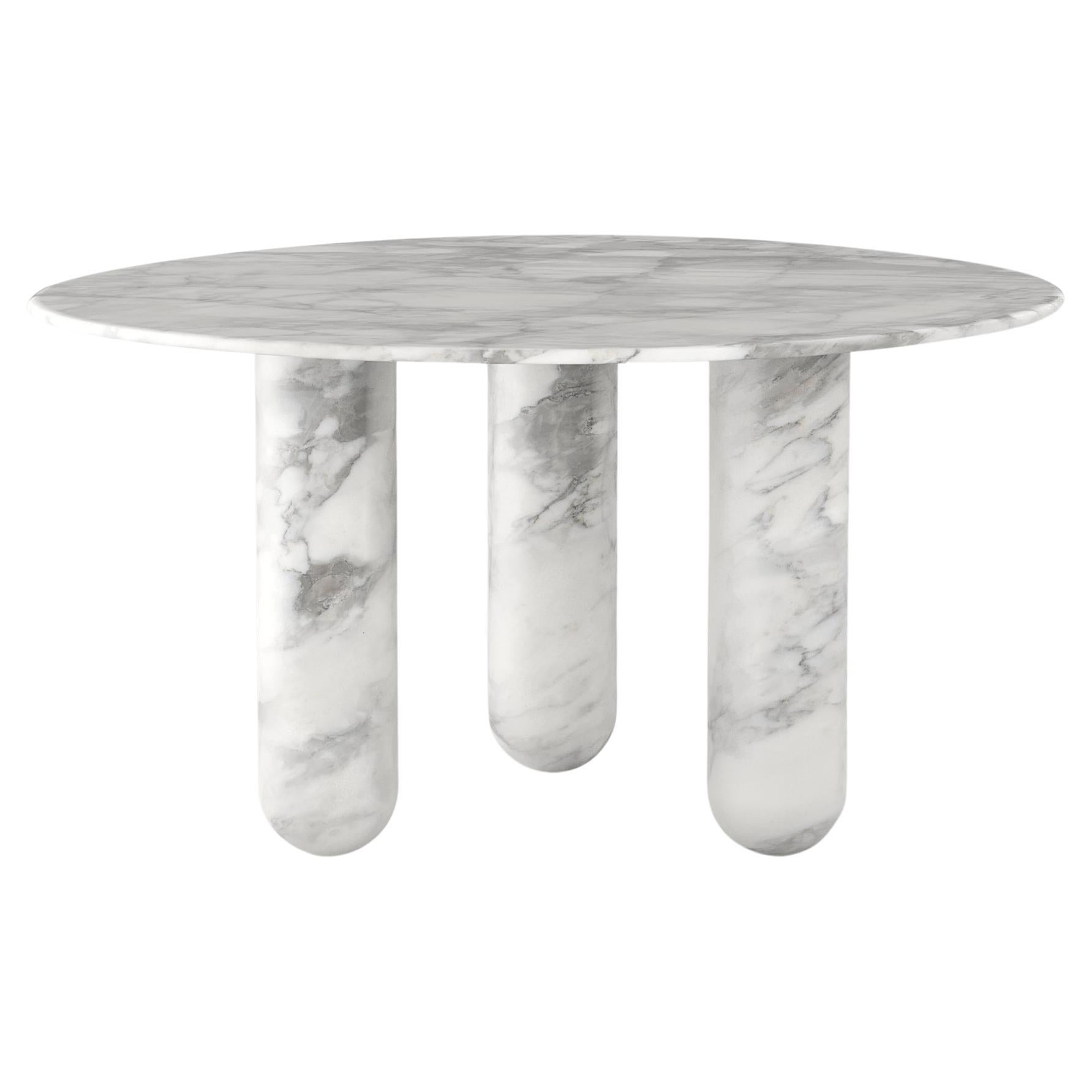 Stone Trio Dining Table by Studio Orth For Sale
