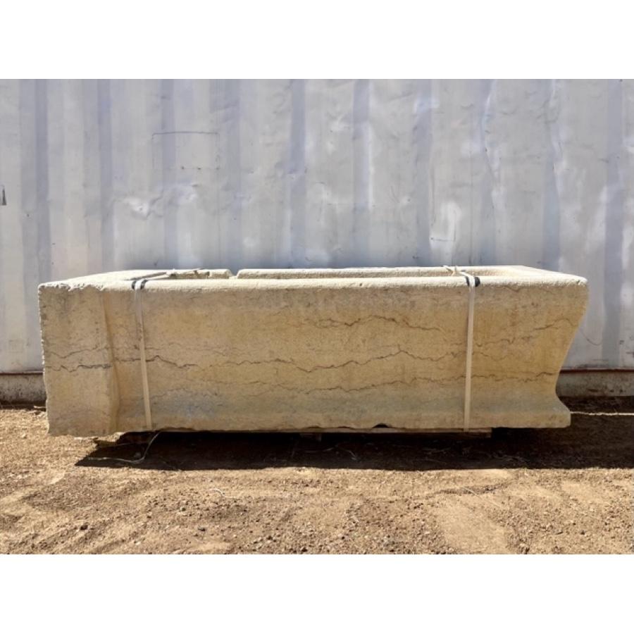 Stone Trough
Dimensions: approximately- 67”w x 28.5”d x 19”h

Beautiful texture and patina.