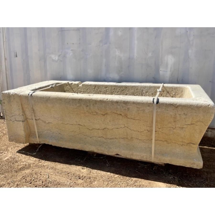 Stone Trough In Distressed Condition For Sale In Scottsdale, AZ
