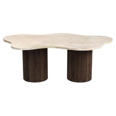 STONE VALLEY Center Table – NUNOCA – Crema Marble - Organic