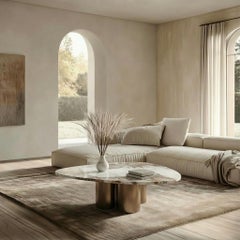 STONE VALLEY Coffee Table – RIVAGE – Patagonia Quartzite - Organic