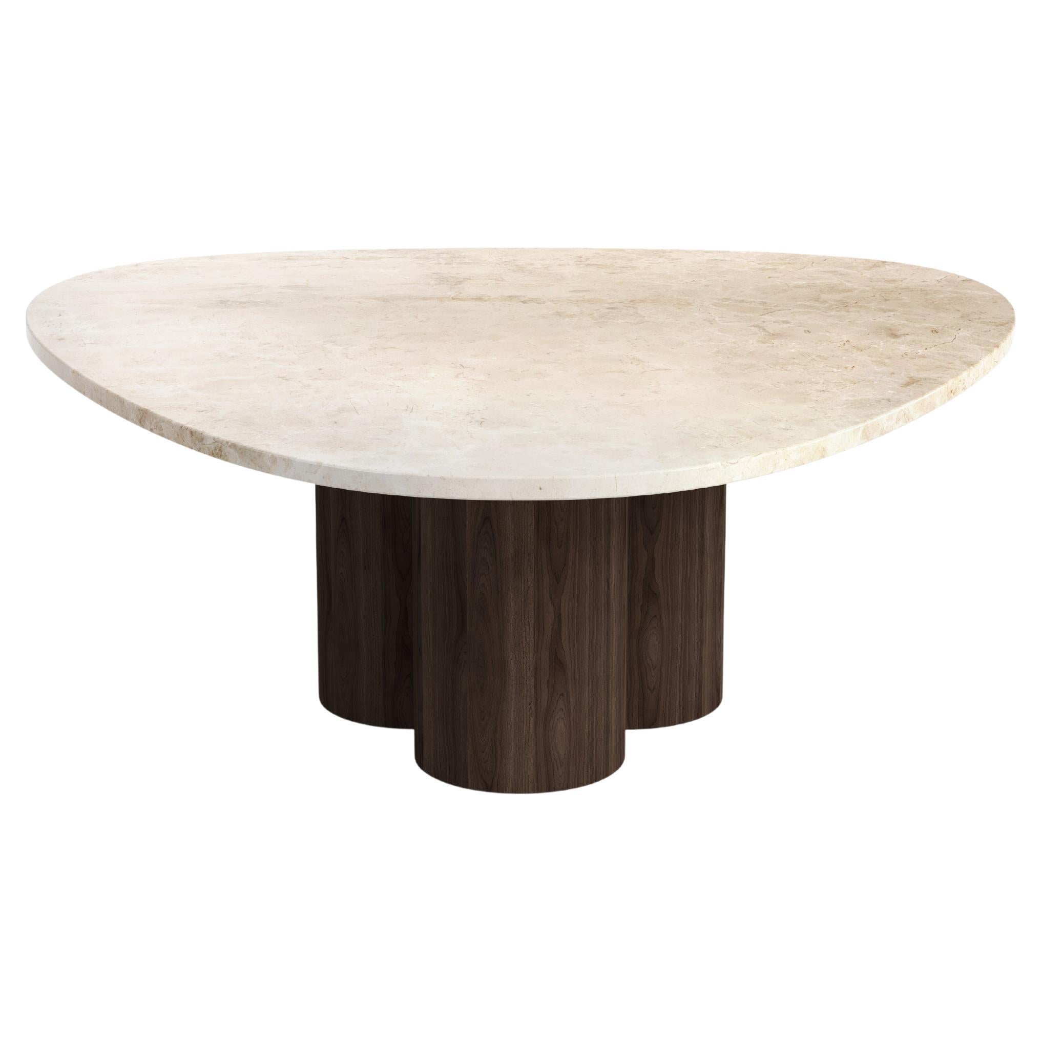 Mesa baja contemporánea STONE VALLEY - Rivage - Mármol Crema