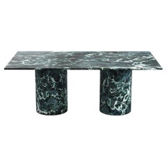 STONE VALLEY Dining table – Jaspura – Verde Alpi Marble - Rectangular