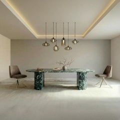 STONE VALLEY Dining table – Refleko – Verde Alpi Marble - Oblong