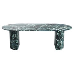 STONE VALLEY Dining table – Refleko – Verde Alpi Marble - Oblong
