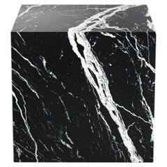 STONE VALLEY Table d'appoint - Gema - Nero Marbre Maquina - Cubic