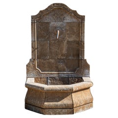 Stone Wall Fountain in Renaissance Style, 21st Century