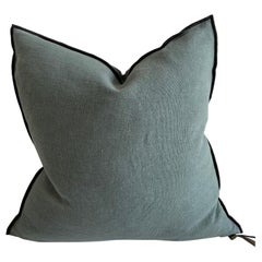 Stone Wash French Linen Accent Pillow