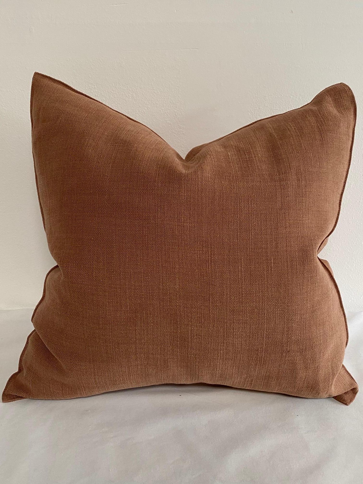 terracotta throw pillow covers