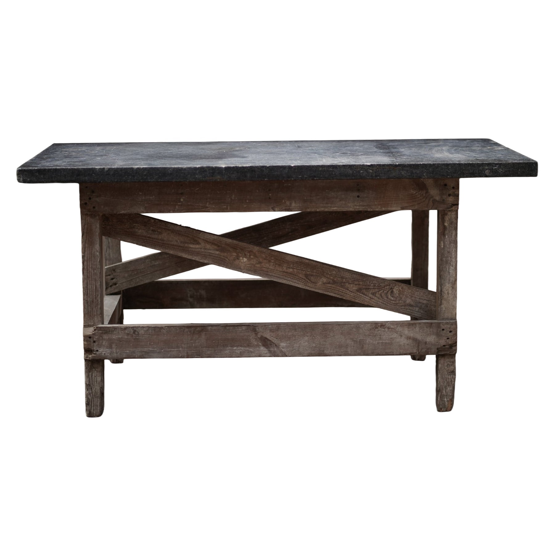 Stone & Wood Table