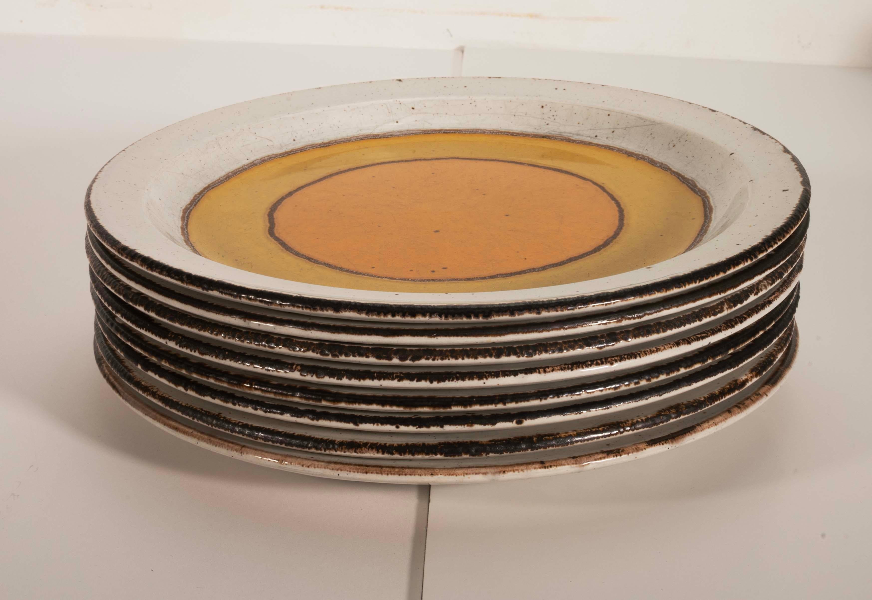 Stonehenge Mid Winter Sun Vintage Dinnerware Set of 33 Mid Century Modern 6