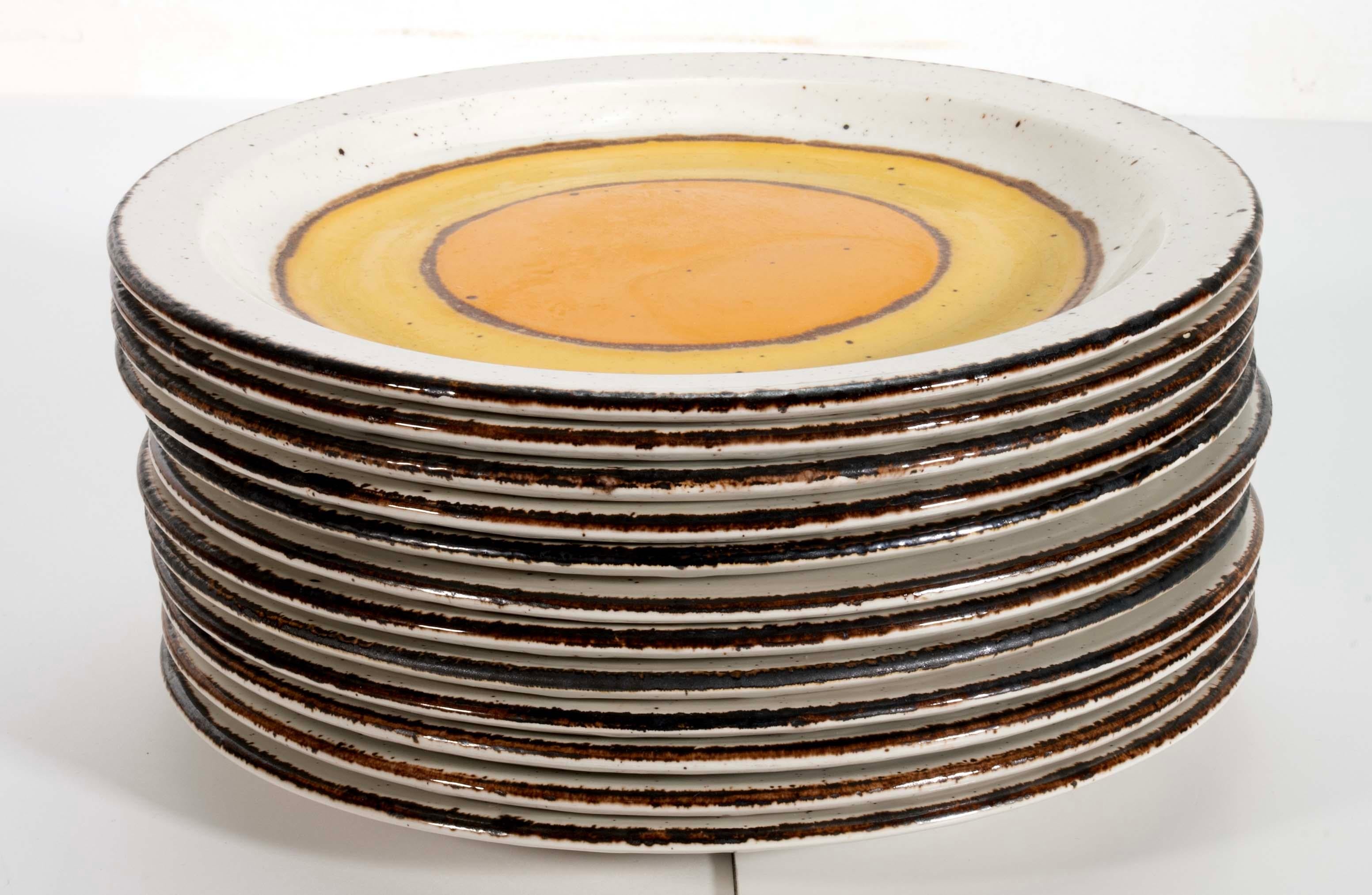 Stonehenge Mid Winter Sun Vintage Dinnerware Set of 33 Mid Century Modern 3