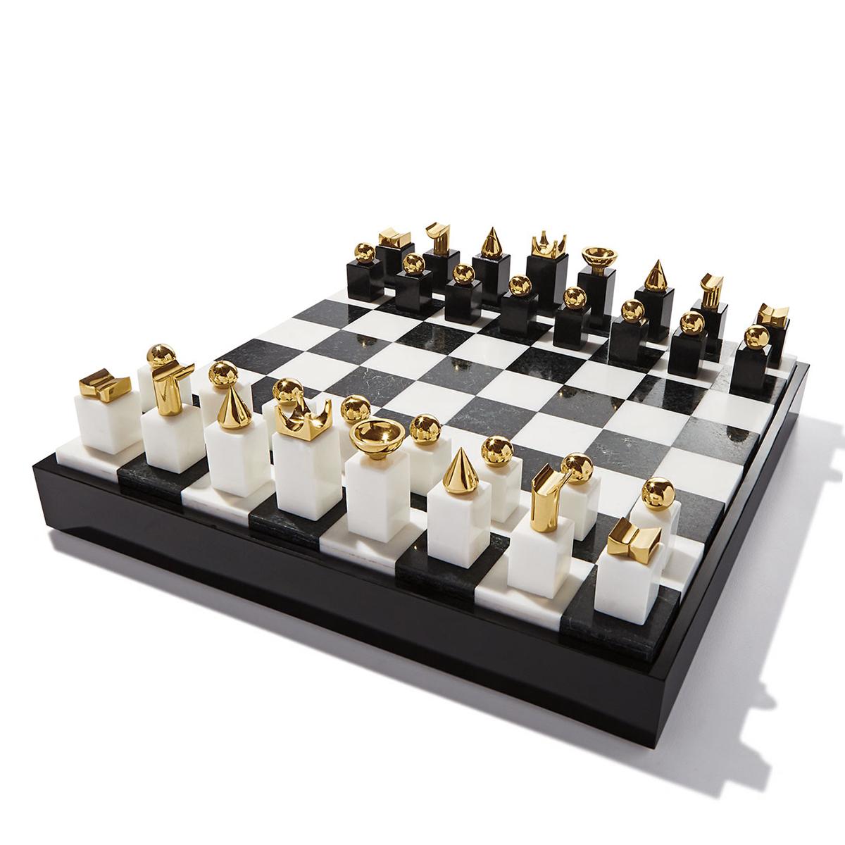 Portuguese Stones Chess Game For Sale