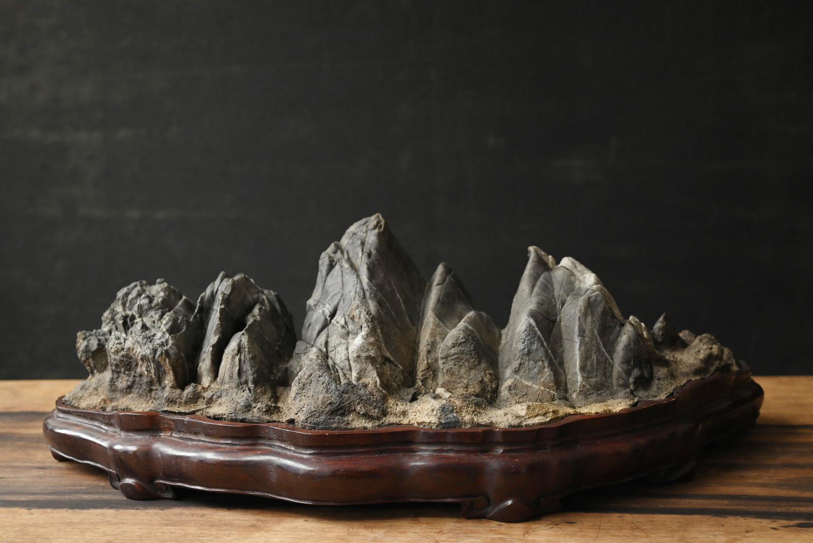 20ième siècle Pierres des érudits japonais 