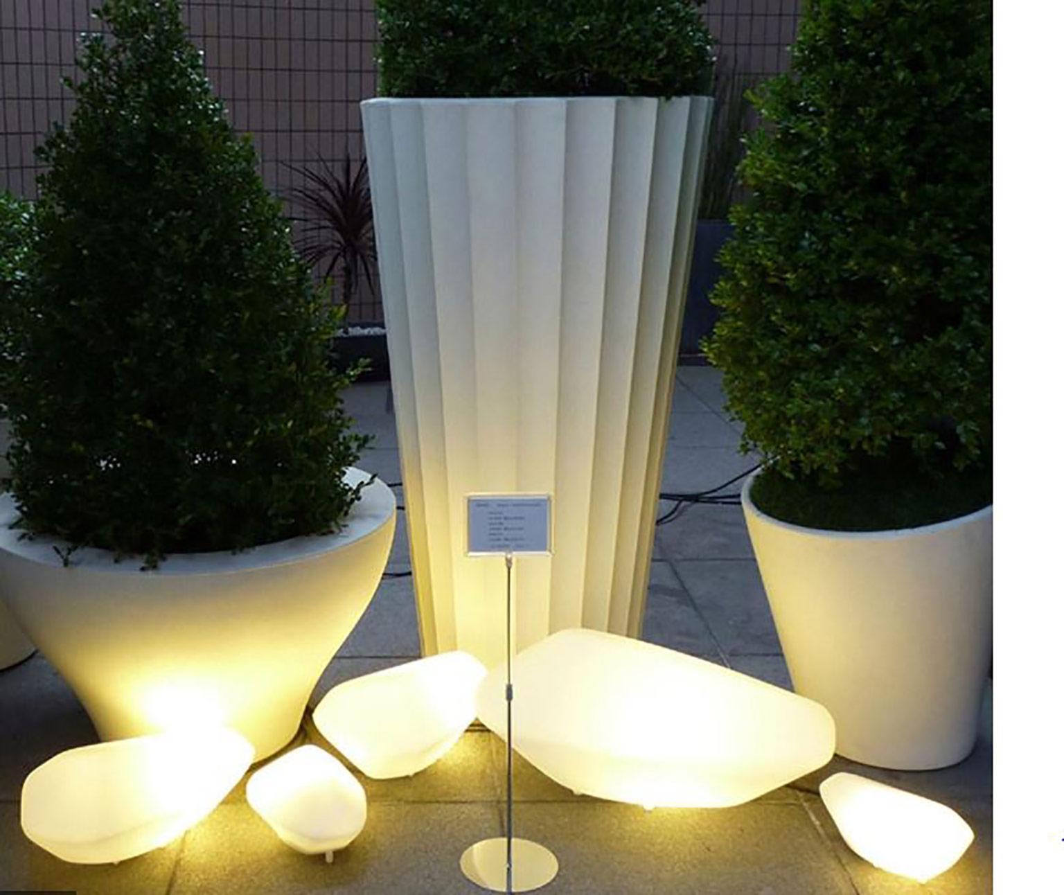 Nylon Stones Outdoor Lamp by Marta Laudani & Marco Romanelli for Oluce For Sale